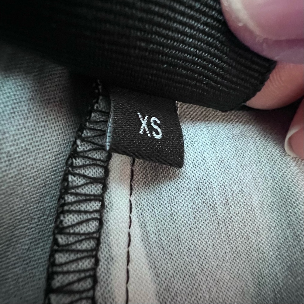 Bitte Kai Rand Magic Fold Waist Pull On Pant Black/White Grid Pattern Women's XS - Picture 11 of 13